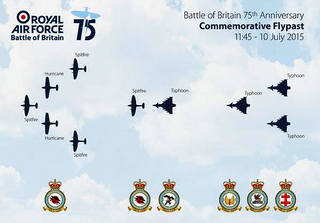 Illustration for article titled Flyby Over Buckingham Palace Marks 75th Anniversary Of Battle Of Britain